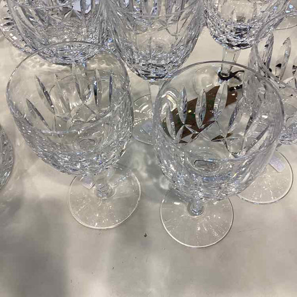 Six Waterford  Kildare Wine Glasses