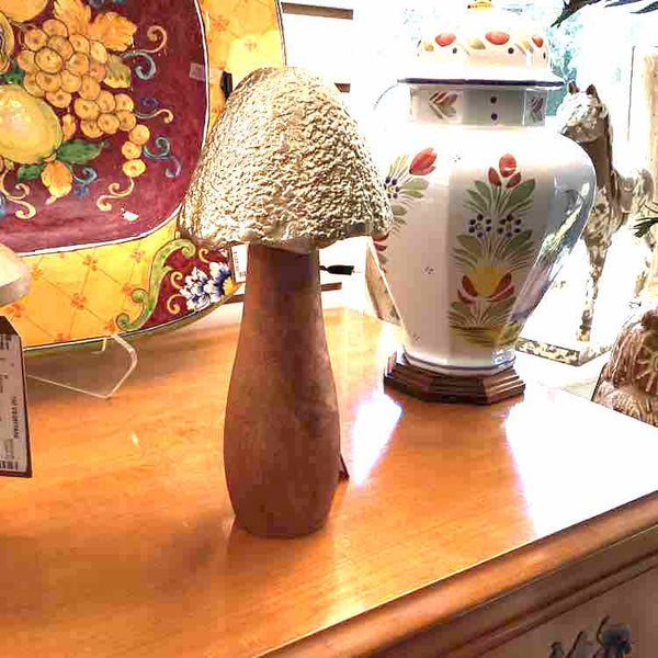 Wood And Metal Mushroom