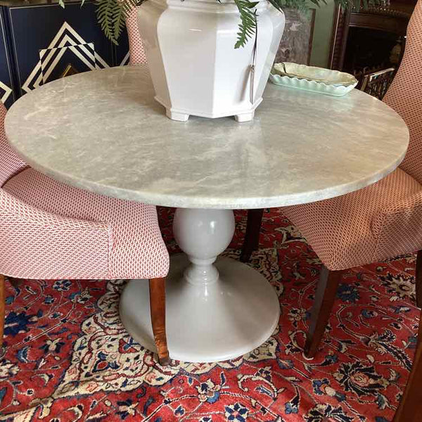 Marble Top Round Table - Anthropologie