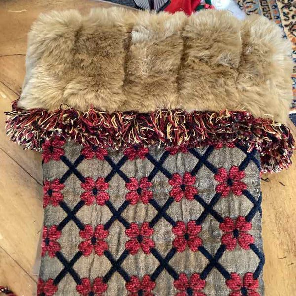 Fur Christmas Stocking