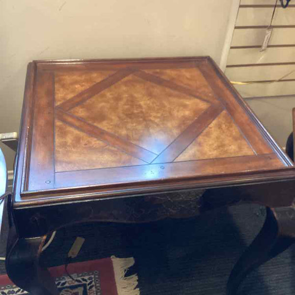 Baker Milling Road Table With Diamond Inlay