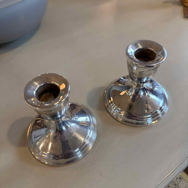 Pr. Sterling Candleholders