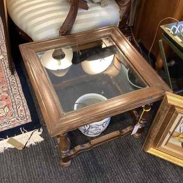 Vintage Ethan Allen Square Side Table