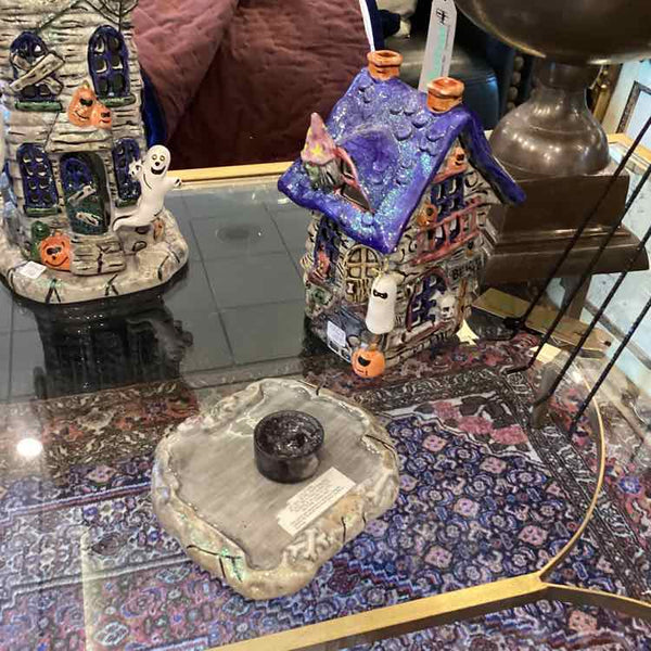 Ceramic Haunted House (Votive)