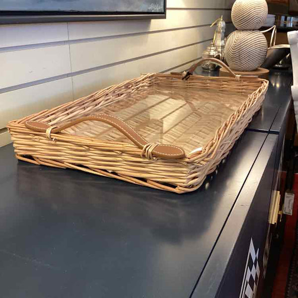 Rectangular Wicker Tray