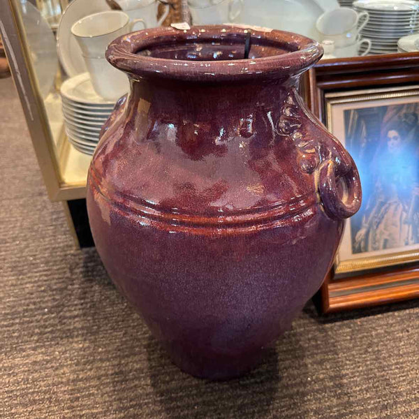 Purple Clay Pottery Vase