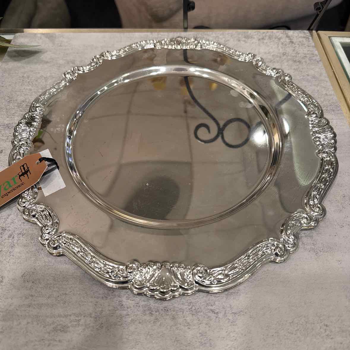 4 Davco Silver Chargers