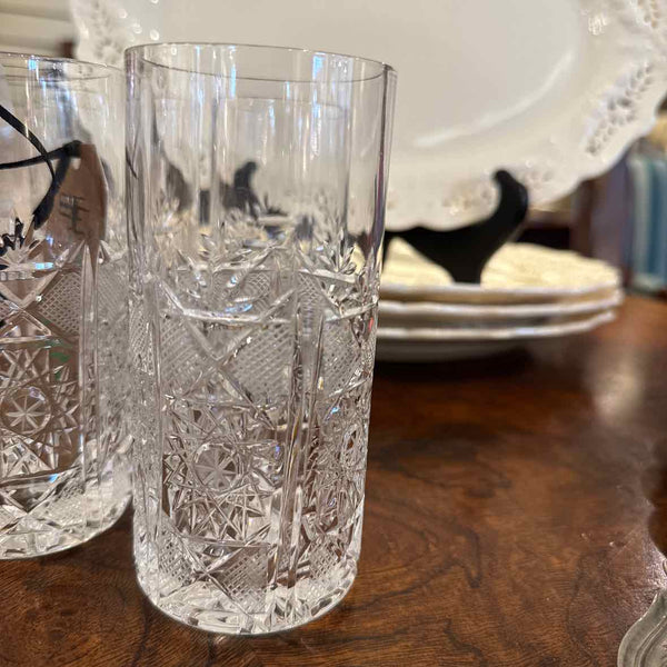 Six Rogaska Tumblers