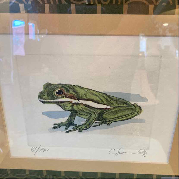 Frog Print, Signed & Numbered