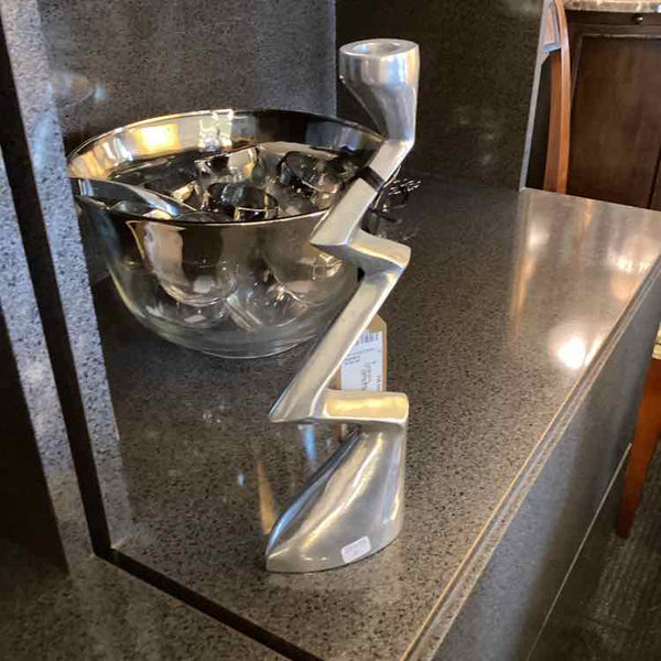ZigZag Meta; Candle Holder