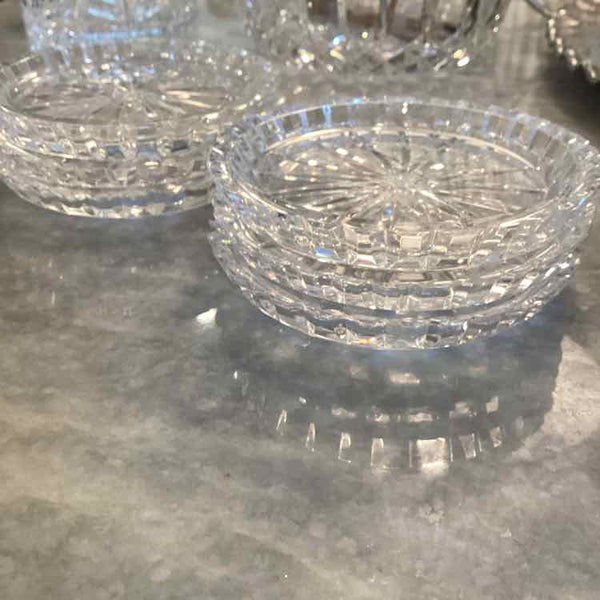 Six Waterford Coasters