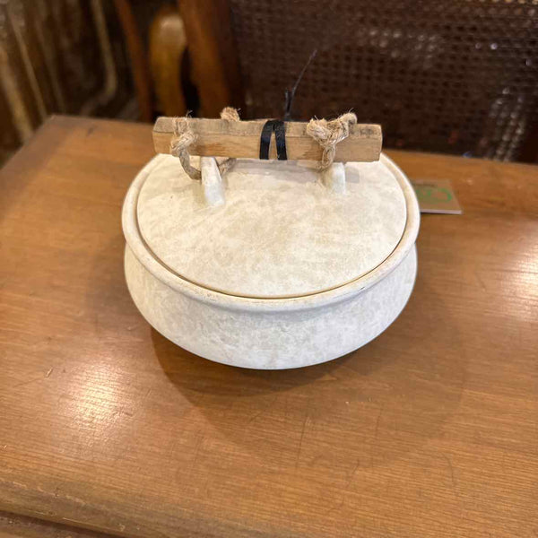 "As Is" Anthropologie Stone Covered Dish