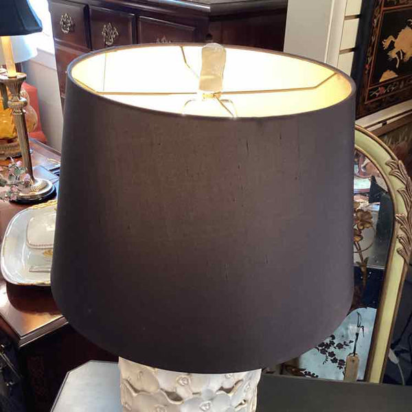 White Orchid Ceramic Lamp