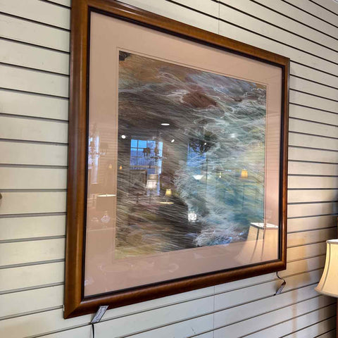 "Coleman Beach" Pastel (as is - chip on frame)