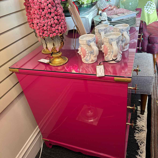 Resplendent Crow Vintage Custom Lacquered Desk