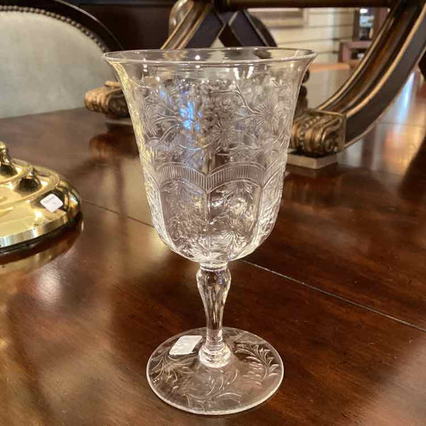 Webb Corbett Crystal Goblets Set of 8
