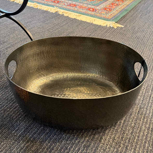 Crate & Barrel Graphite Beverage Tub