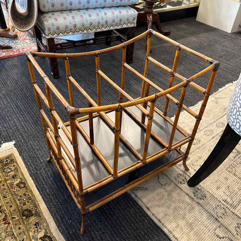 Bamboo Magazine Rack