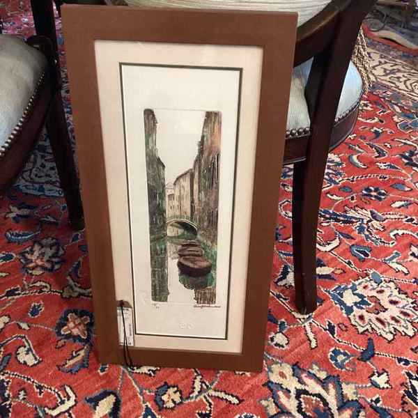 Venice Canal Numbered Print