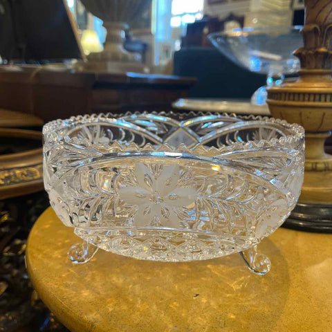 Vintage Lead Crystal Bowl