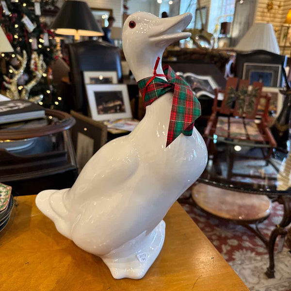 Ceramic Christmas Goose