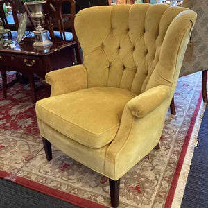 Gold Tufted Chair