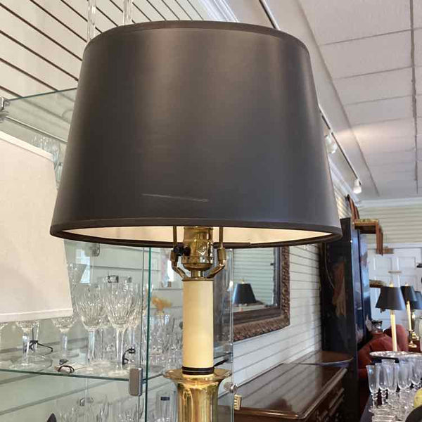 Brass Candlestick Lamp