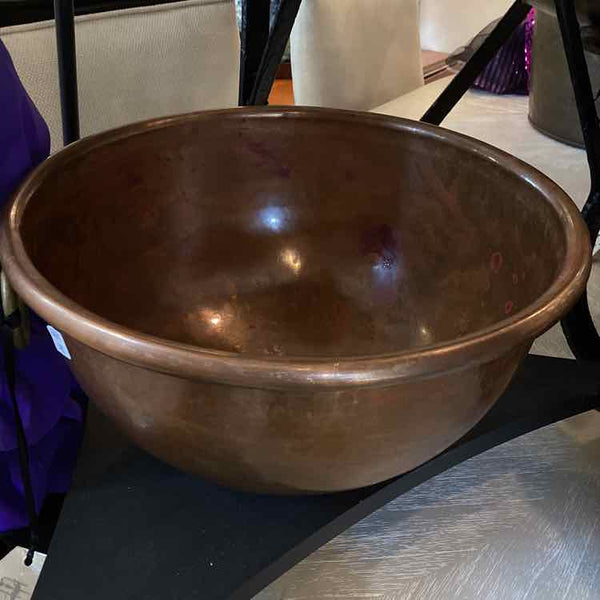 French Copper Mixing Bowl