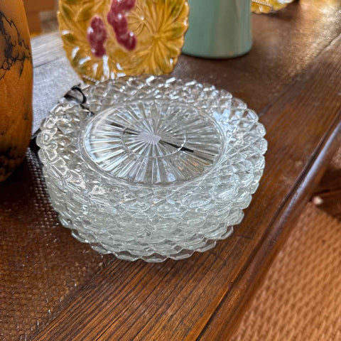 Set of 8 Anchor Hocking Salad Plates