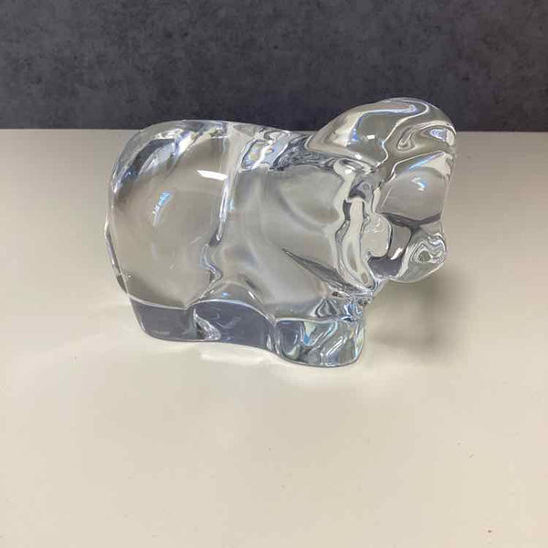 Hoya Crystal Lion Statue