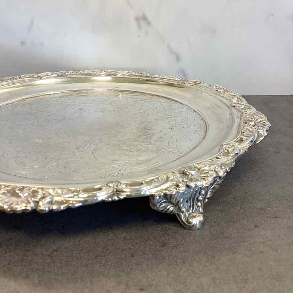 Footed Rd. SLP Tray