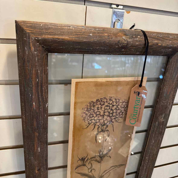 Pair Of Framed Floral Prints