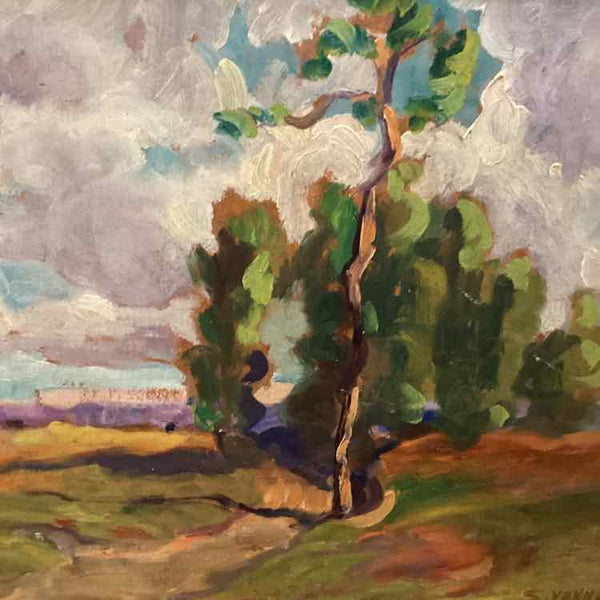 Impressionist Landscape Oil Painting