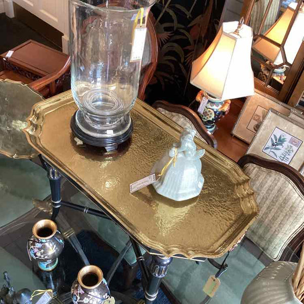 Brass Top Tray Table
