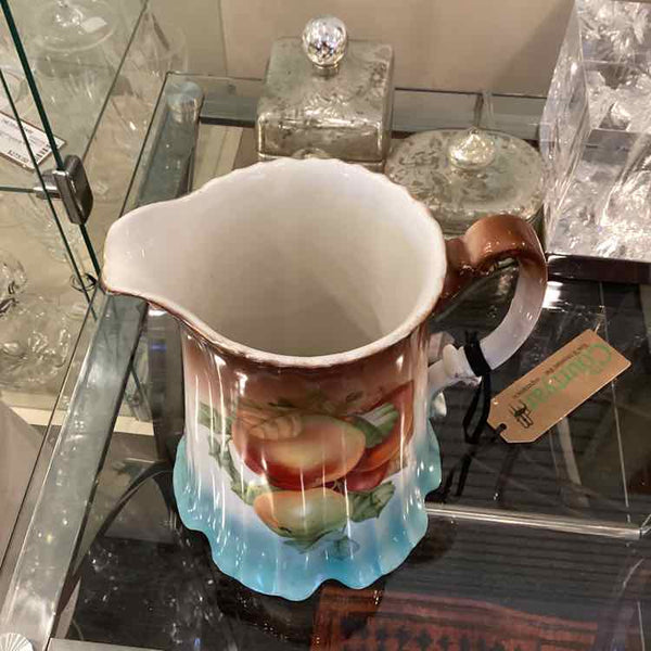 Ceramic Pitcher With Fruit