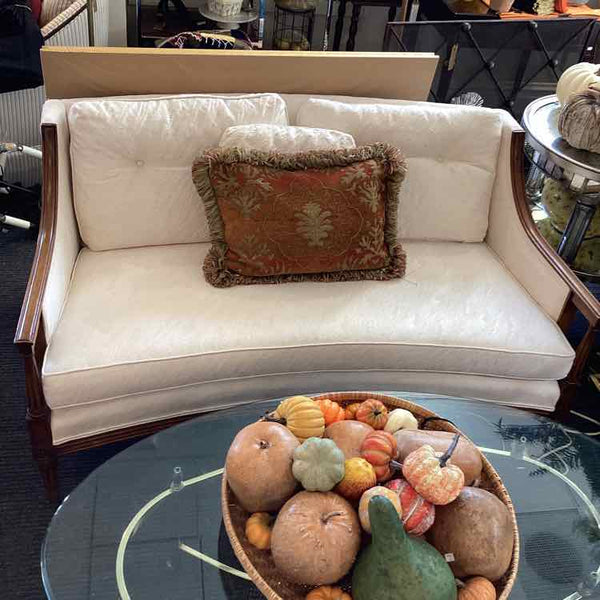 "As Is" MCM Ivory Settee