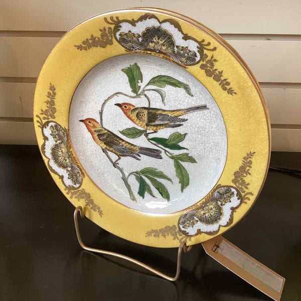 Four Decorative Bird Plates