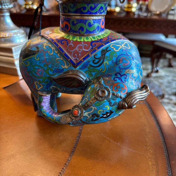 Chinese Cloisonne Incense Burner