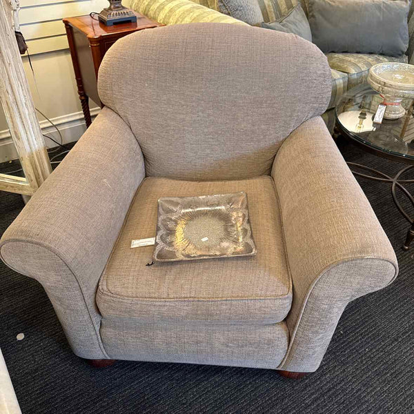 Sherrill Taupe Club Chair