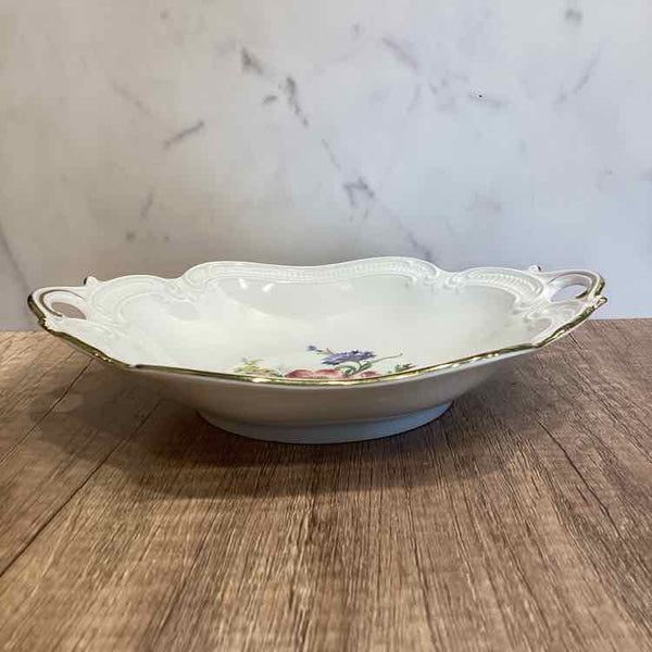 Porcelain Floral Dish