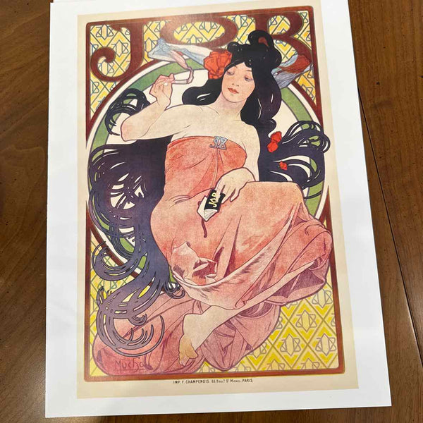 Eight Art Nouveau Posters