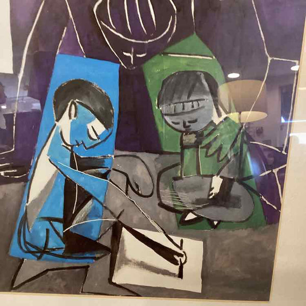 Reprint Picasso Francoise & Paloma