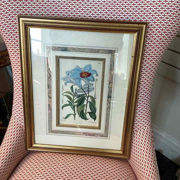 "As Is" Pair Of Floral Prints