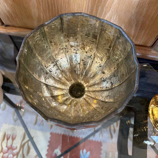 Footed Goblet Gold Vase