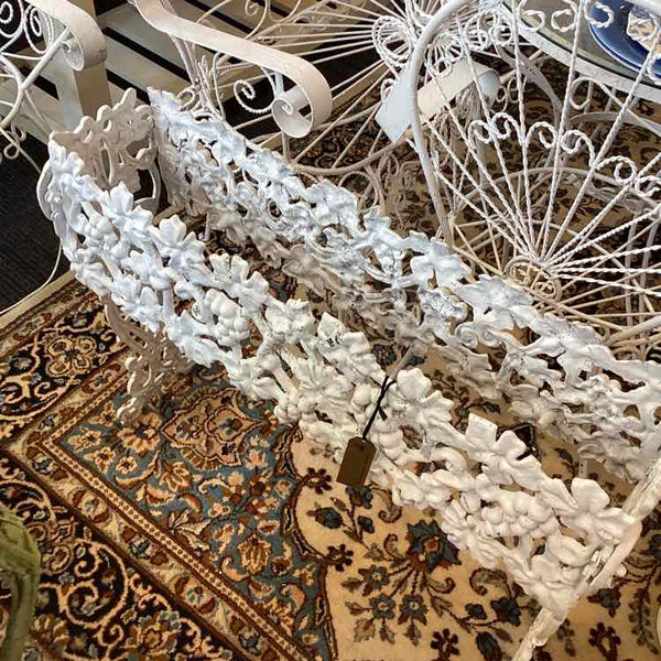 White Cast Aluminum Planter