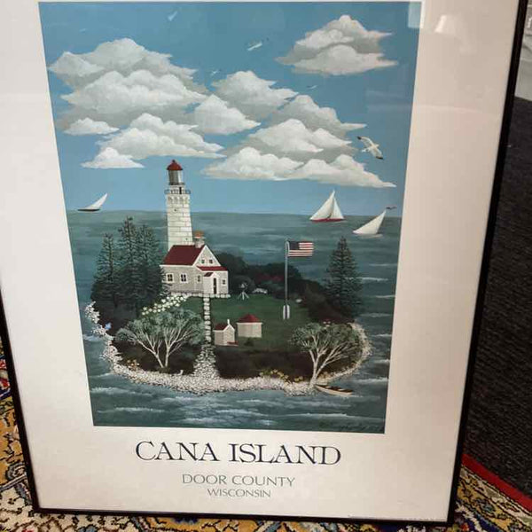 Door County Framed Print "Cana Island"
