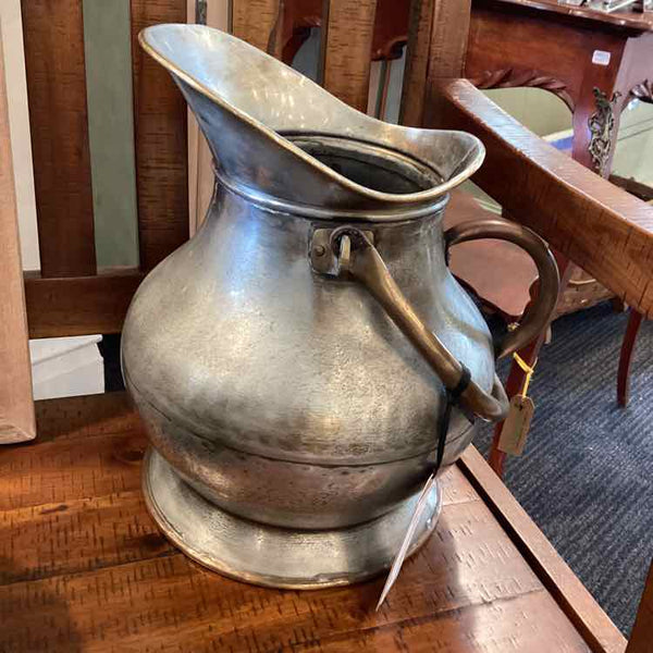 Large Metal & Brass Large Pitcher