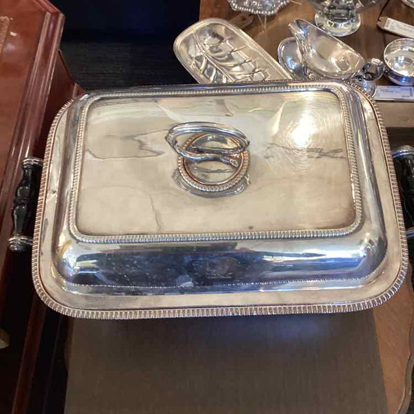 19th C Covered Vegetable Bowl