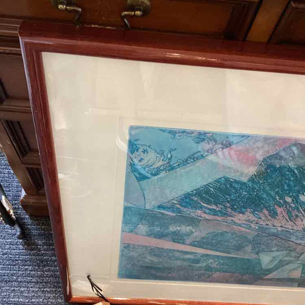 "The Cranes Are Flying" Abstract Print