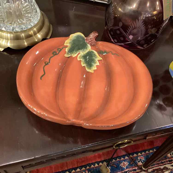 Ceramic Pumpkin Dish